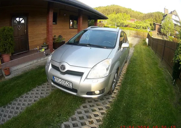 toyota corolla verso Toyota Corolla Verso cena 18900 przebieg: 262000, rok produkcji 2008 z Skwierzyna